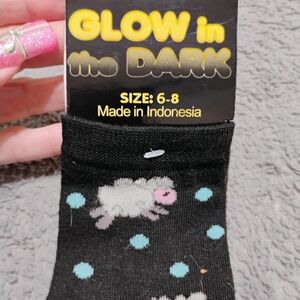 Glow in the Dark Sheep Socks 5 Pair